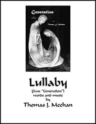 Lullaby SATB choral sheet music cover Thumbnail